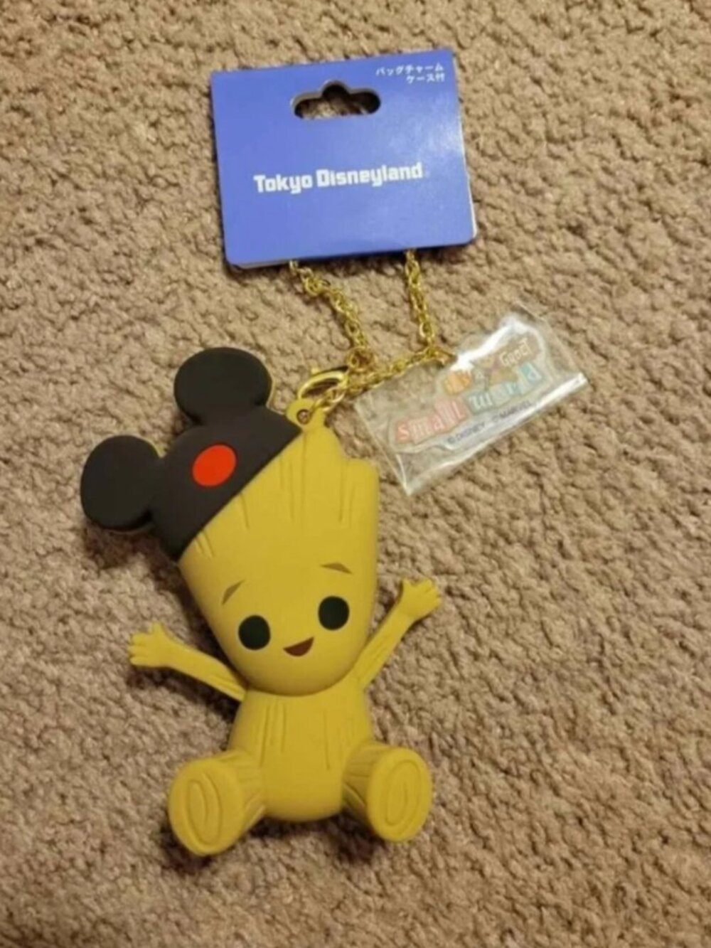 NEW Tokyo Disneyland Parks Groot Coin Keychain